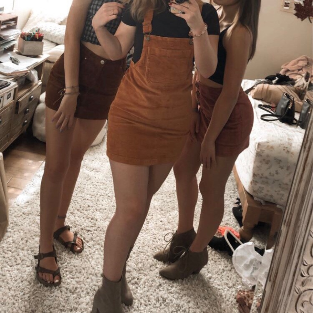 Corduroy Overall Dress Size XS